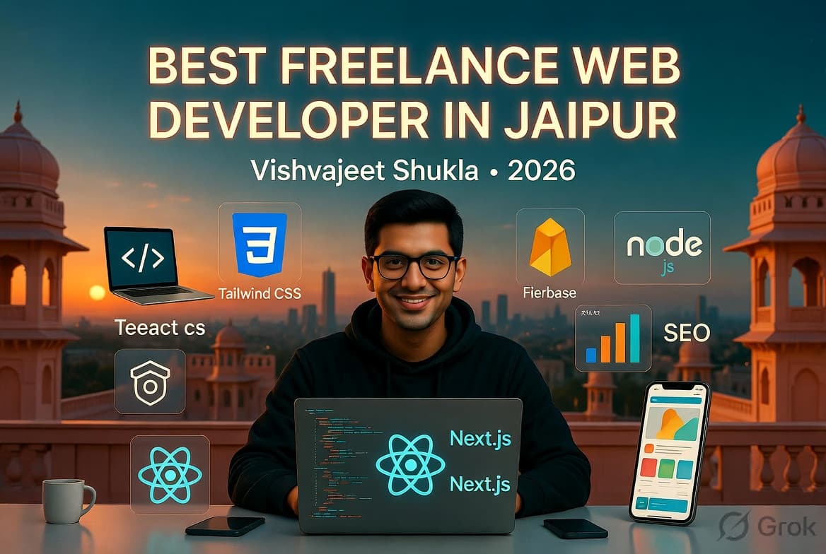 Best Freelance Web Developer in Jaipur: Why Vishvajeet Shukla is the Top Choice in 2026